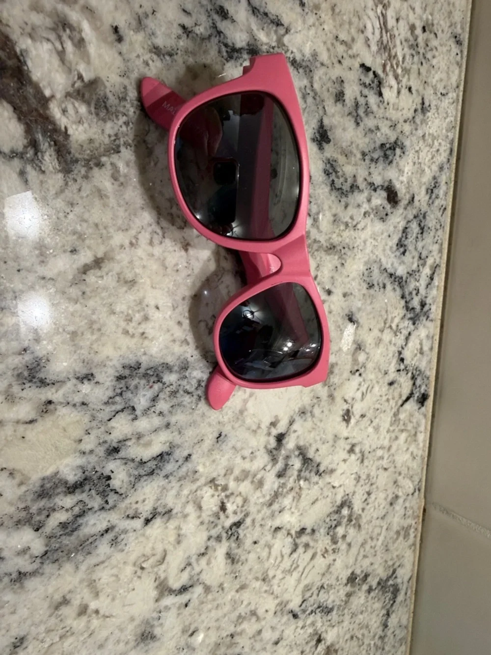 Rufflebutts toddler Pink Sunglasses with Dark Lenses